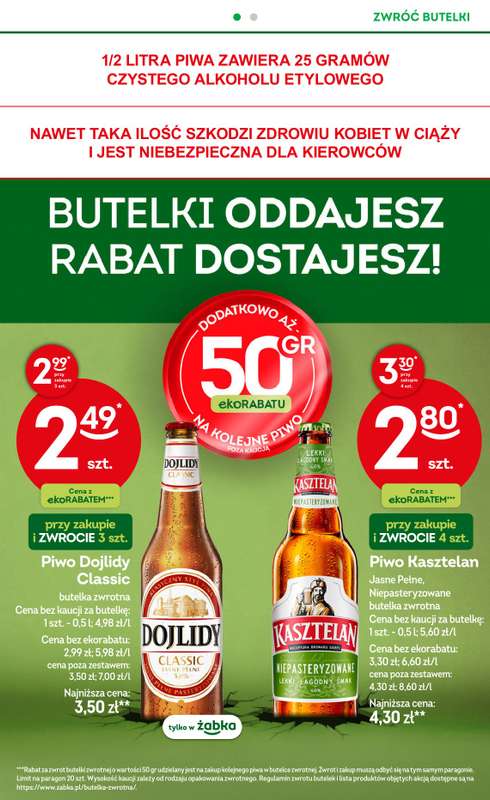 Żabka - gazetka promocyjna Gazetka od środy 11.03 do wtorku 24.03 - strona 38