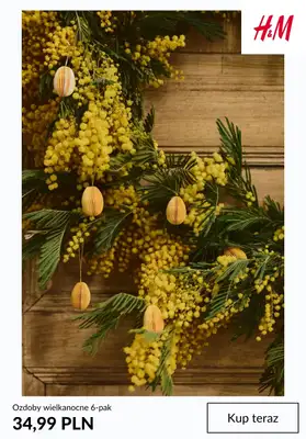 H&M - gazetka promocyjna WIELKANOCNY klimat w swoim domu od czwartku 12.03  - strona 9