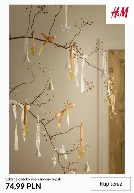 H&M - gazetka promocyjna WIELKANOCNY klimat w swoim domu od czwartku 12.03  - strona 8