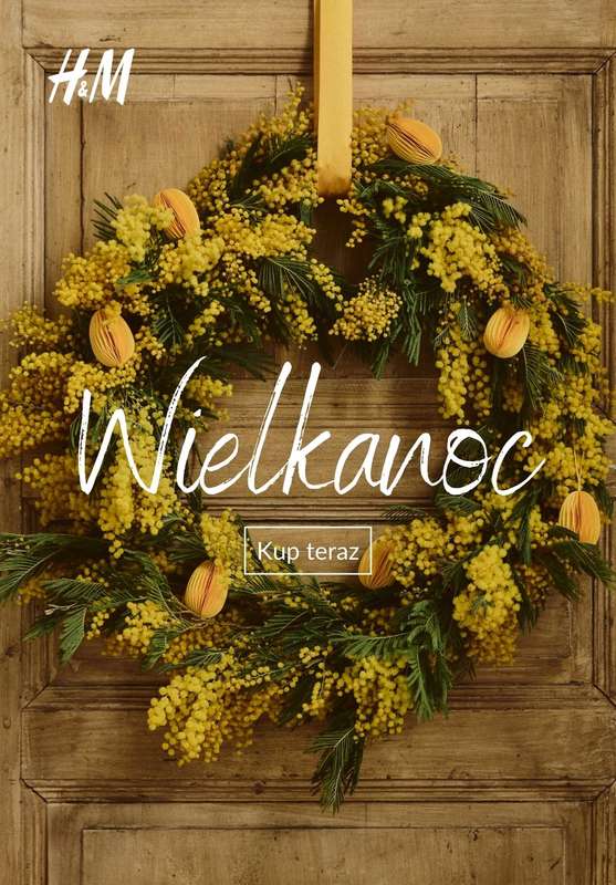 H&M - gazetka promocyjna WIELKANOCNY klimat w swoim domu od czwartku 12.03 