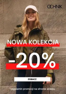 Ochnik - gazetka promocyjna -20% na nową kolekcję dla Klubowiczów od środy 11.03 