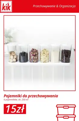 KiK - gazetka promocyjna Przechowywanie i organizacja domu od czwartku 12.03  - strona 7