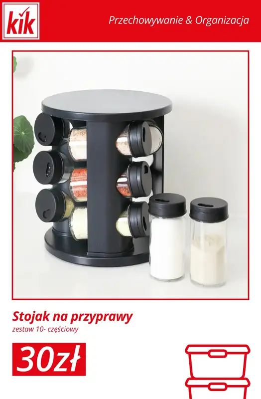 KiK - gazetka promocyjna Przechowywanie i organizacja domu od czwartku 12.03  - strona 5