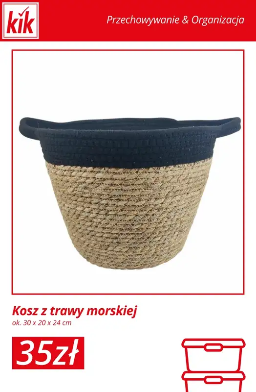 KiK - gazetka promocyjna Przechowywanie i organizacja domu od czwartku 12.03  - strona 14