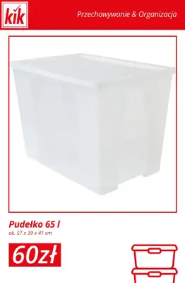 KiK - gazetka promocyjna Przechowywanie i organizacja domu od czwartku 12.03  - strona 12