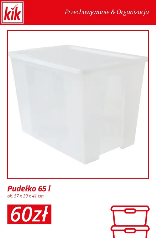 KiK - gazetka promocyjna Przechowywanie i organizacja domu od czwartku 12.03  - strona 12