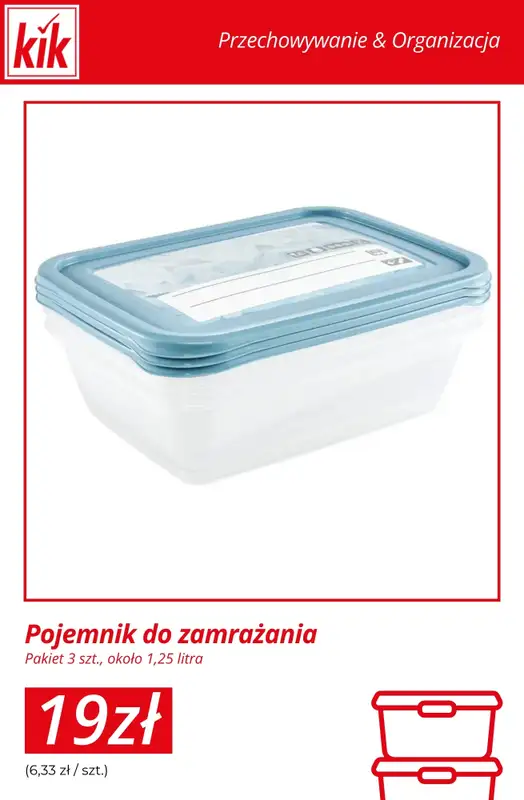 KiK - gazetka promocyjna Przechowywanie i organizacja domu od czwartku 12.03  - strona 2