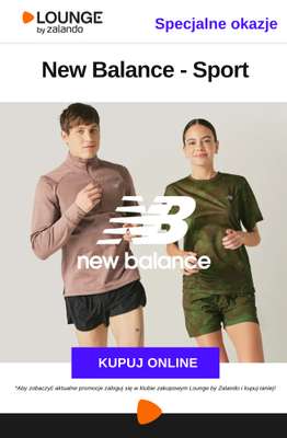 Lounge by Zalando - gazetka promocyjna Specjalne okazje:  New Balance - Sport od środy 11.03 do soboty 14.03