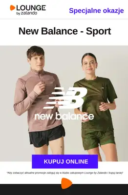 Lounge by Zalando - gazetka promocyjna Specjalne okazje:  New Balance - Sport od środy 11.03 do soboty 14.03