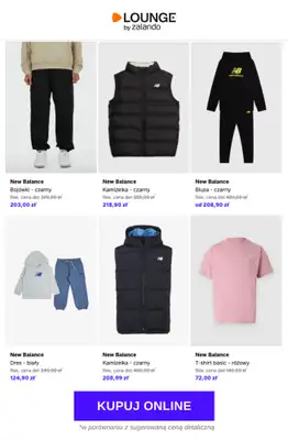 Lounge by Zalando - gazetka promocyjna Specjalne okazje:  New Balance - Sport od środy 11.03 do soboty 14.03 - strona 9