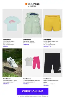 Lounge by Zalando - gazetka promocyjna Specjalne okazje:  New Balance - Sport od środy 11.03 do soboty 14.03 - strona 5
