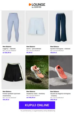 Lounge by Zalando - gazetka promocyjna Specjalne okazje:  New Balance - Sport od środy 11.03 do soboty 14.03 - strona 6