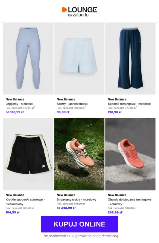 Lounge by Zalando - gazetka promocyjna Specjalne okazje:  New Balance - Sport od środy 11.03 do soboty 14.03 - strona 6