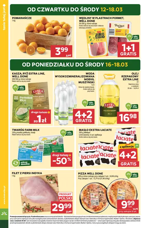 Stokrotka - gazetka promocyjna Gazetka Market od czwartku 12.03 do środy 18.03 - strona 4