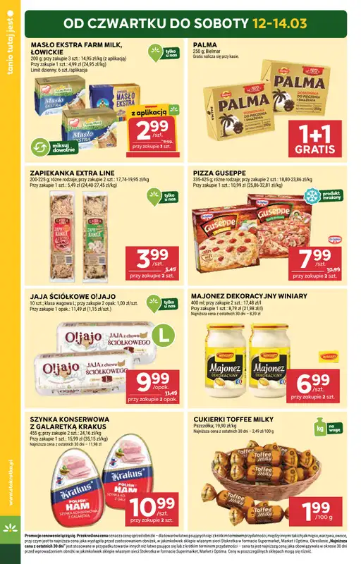 Stokrotka - gazetka promocyjna Gazetka Supermarket od czwartku 12.03 do środy 18.03 - strona 2