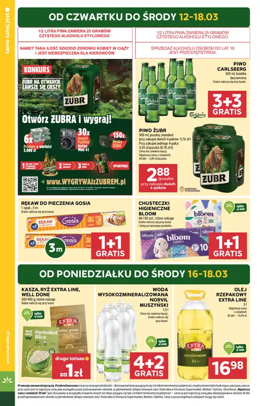 Stokrotka - gazetka promocyjna Gazetka Supermarket od czwartku 12.03 do środy 18.03 - strona 4