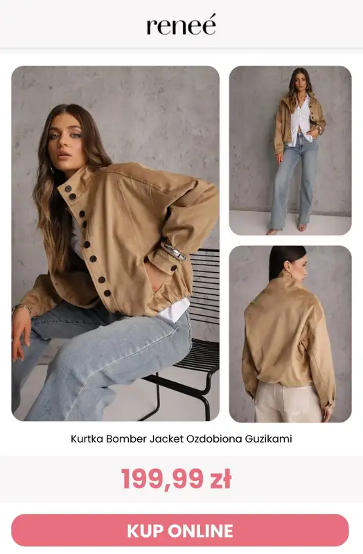 Renee - gazetka promocyjna Kurtki na wiosnę od środy 11.03  - strona 8
