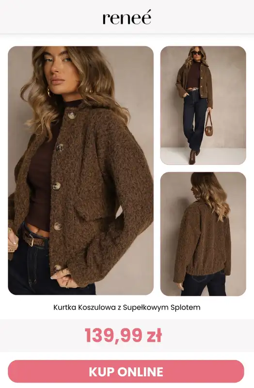 Renee - gazetka promocyjna Kurtki na wiosnę od środy 11.03  - strona 6