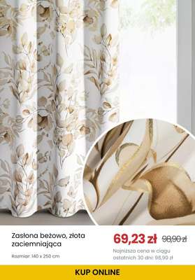 Bieżnik na stół naturalno, jasnoniebieski INES 10