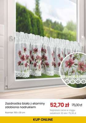 Bieżnik na stół biały ażurowy