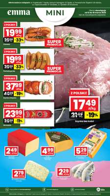 emma MARKET - gazetka promocyjna Oferta Emma Mini od czwartku 12.03 do środy 18.03