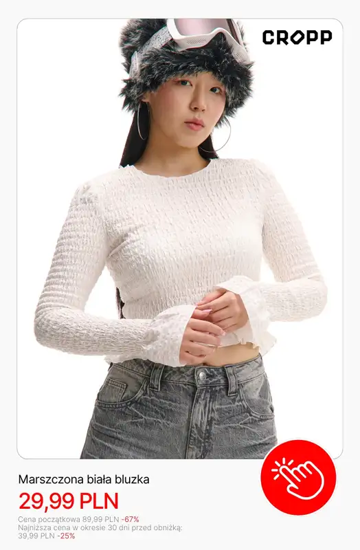 Cropp - gazetka promocyjna Steal Deal: ubrania damskie w promocji od środy 11.03  - strona 5