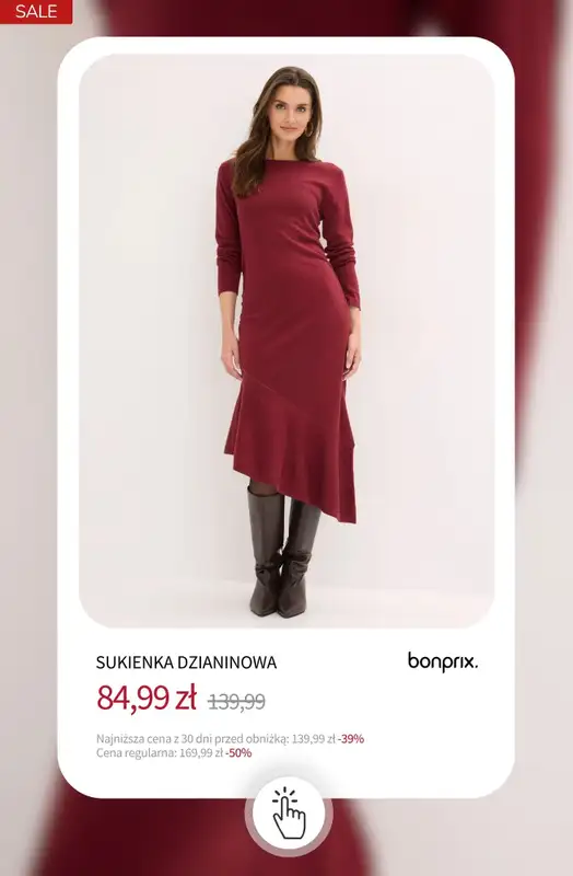 bonprix - gazetka promocyjna Nowości na wyprzedaży! od środy 11.03  - strona 19