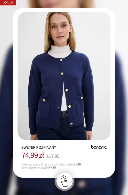 bonprix - gazetka promocyjna Nowości na wyprzedaży! od środy 11.03  - strona 21