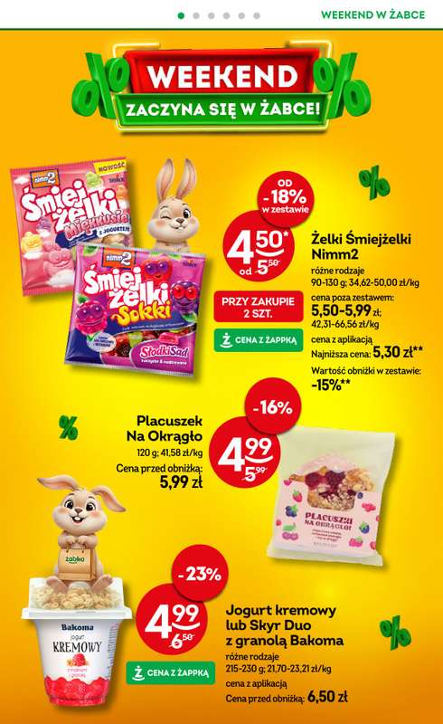 Żabka - gazetka promocyjna Gazetka weekendowa od piątku 13.03 do niedzieli 15.03 - strona 2