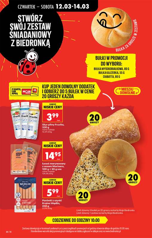 Biedronka - gazetka promocyjna Od czwartku od czwartku 12.03 do środy 18.03 - strona 24