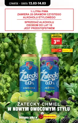 Biedronka - gazetka promocyjna Od czwartku, Z ladą tradycyjną od czwartku 12.03 do środy 18.03 - strona 68