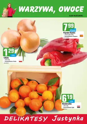 Delikatesy Justynka - gazetka promocyjna Plakaty promocyjne od czwartku 12.03 do niedzieli 15.03 - strona 2