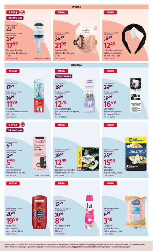 Rossmann - gazetka promocyjna Gazetka od czwartku 12.03 do środy 18.03 - strona 6