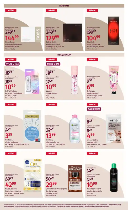 Rossmann - gazetka promocyjna Gazetka od czwartku 12.03 do środy 18.03 - strona 4