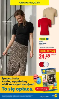 Lidl - gazetka promocyjna Oferta od czwartku od czwartku 12.03 do soboty 14.03 - strona 33