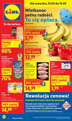 Lidl - gazetka promocyjna Oferta od czwartku od czwartku 12.03 do soboty 14.03
