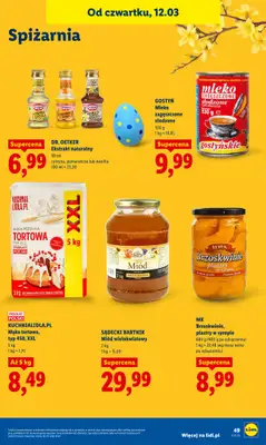 Lidl - gazetka promocyjna Oferta od czwartku od czwartku 12.03 do soboty 14.03 - strona 51