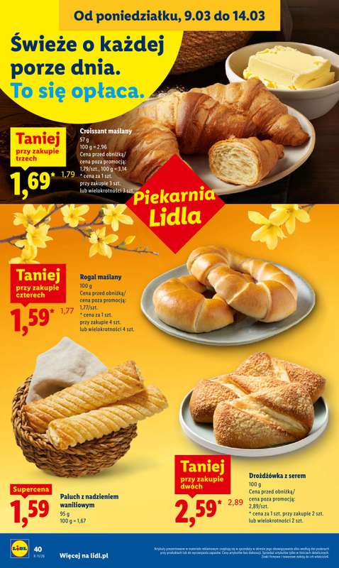 Lidl - gazetka promocyjna Oferta od czwartku od czwartku 12.03 do soboty 14.03 - strona 42