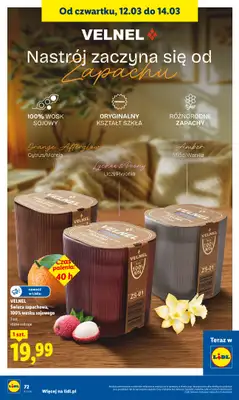 Lidl - gazetka promocyjna Oferta od czwartku od czwartku 12.03 do soboty 14.03 - strona 74