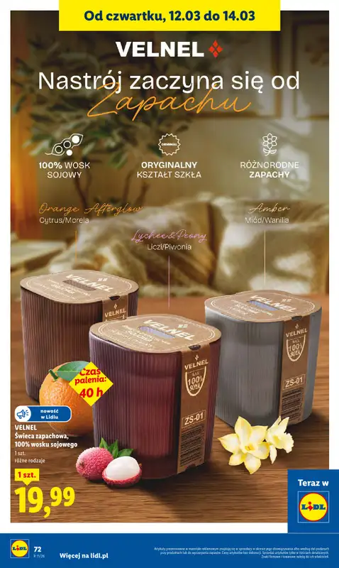 Lidl - gazetka promocyjna Oferta od czwartku od czwartku 12.03 do soboty 14.03 - strona 74