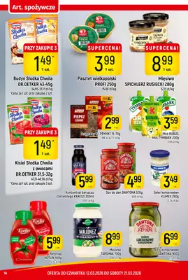Delikatesy Piotruś Pan - gazetka promocyjna Gazetka od czwartku 12.03 do soboty 21.03 - strona 14