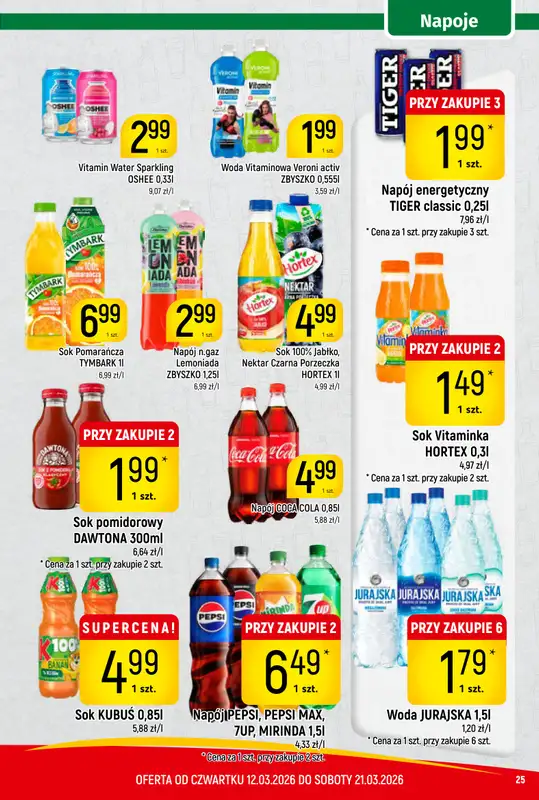 Delikatesy Piotruś Pan - gazetka promocyjna Gazetka od czwartku 12.03 do soboty 21.03 - strona 25