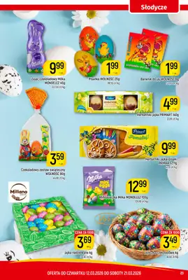 Delikatesy Piotruś Pan - gazetka promocyjna Gazetka od czwartku 12.03 do soboty 21.03 - strona 23