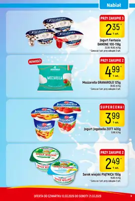 Delikatesy Piotruś Pan - gazetka promocyjna Gazetka od czwartku 12.03 do soboty 21.03 - strona 9