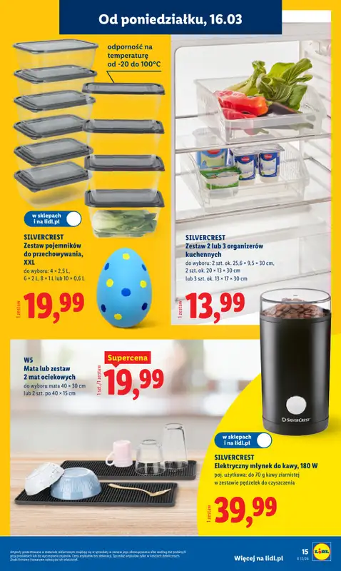 Lidl - gazetka promocyjna Katalog od poniedziałku 16.03 do soboty 21.03 - strona 17