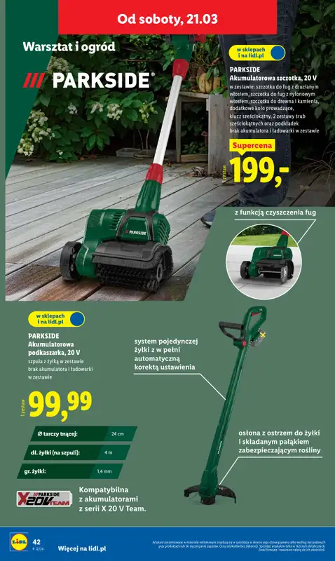Lidl - gazetka promocyjna Katalog od poniedziałku 16.03 do soboty 21.03 - strona 50