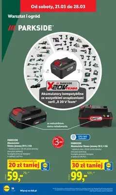 Lidl - gazetka promocyjna Katalog od poniedziałku 16.03 do soboty 21.03 - strona 46