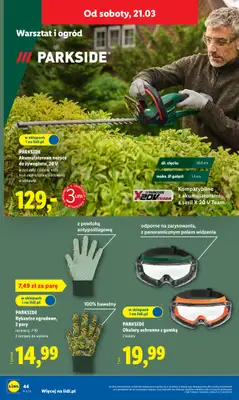 Lidl - gazetka promocyjna Katalog od poniedziałku 16.03 do soboty 21.03 - strona 52