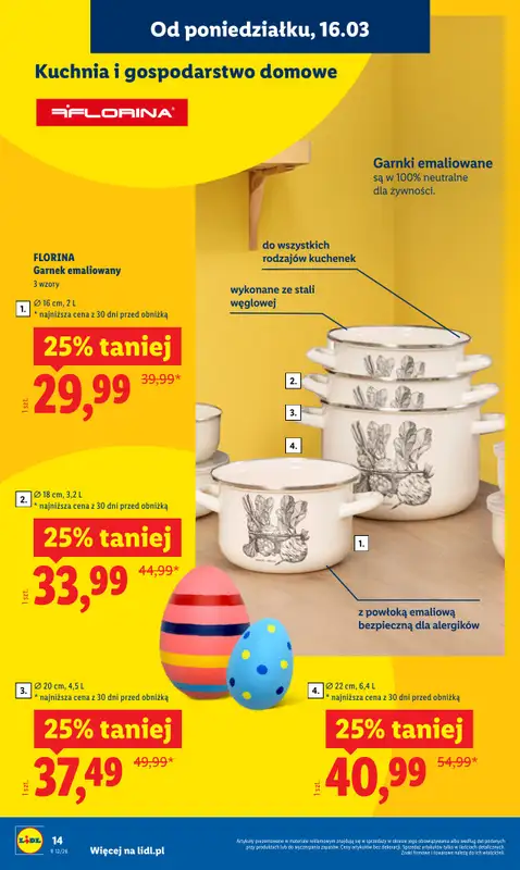Lidl - gazetka promocyjna Katalog od poniedziałku 16.03 do soboty 21.03 - strona 16