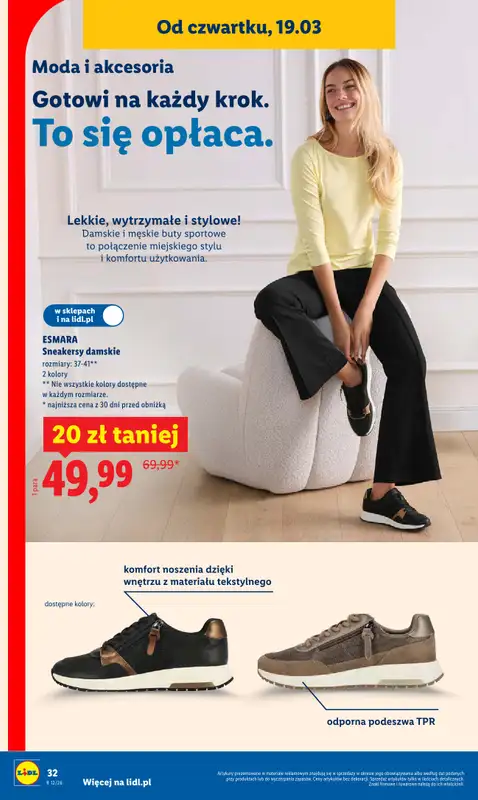 Lidl - gazetka promocyjna Katalog od poniedziałku 16.03 do soboty 21.03 - strona 40